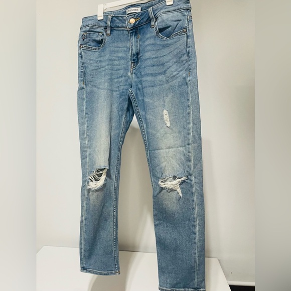 Vigoss Denim - Vigoss Marley Crop Straight-Leg Jeans women’s size 27
